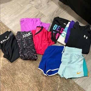 Girls Athletic Bundles Medium 10/12